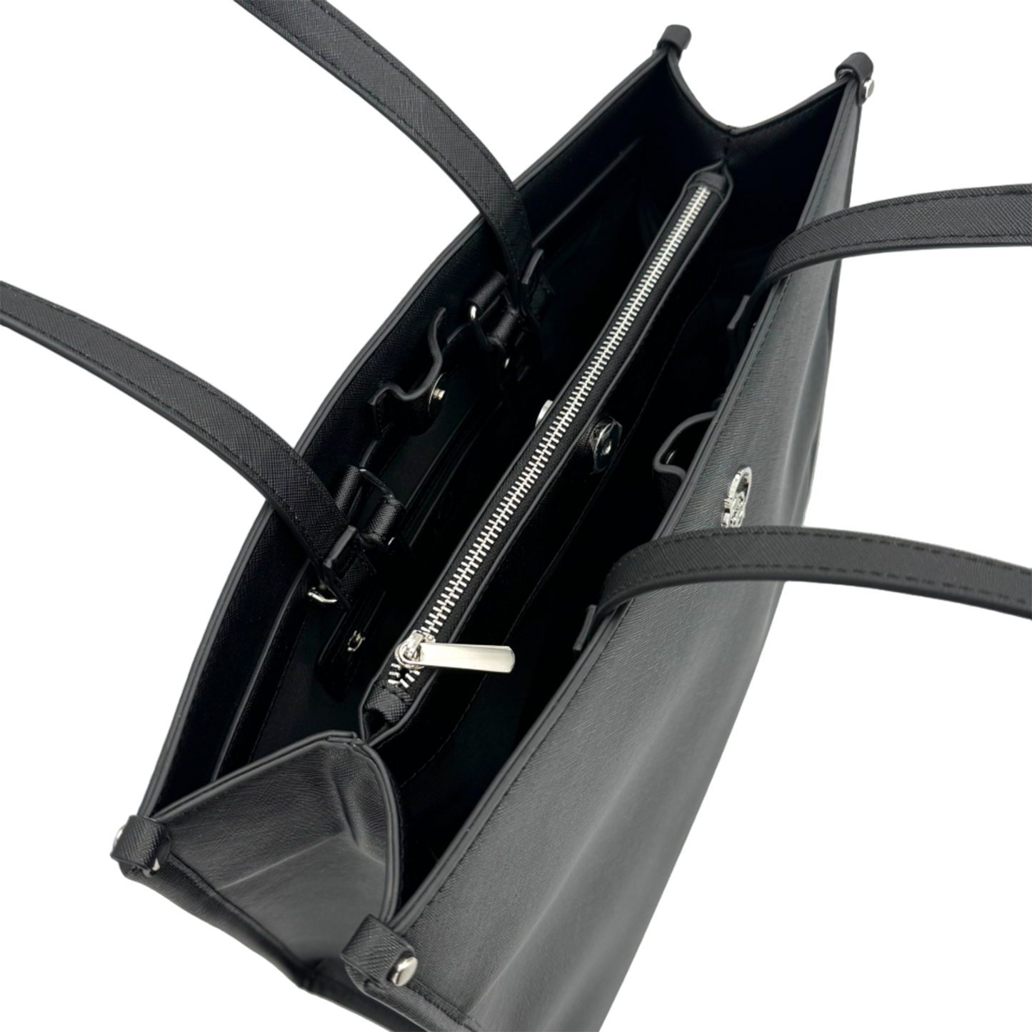 Borsa Abigail Nero / Argento