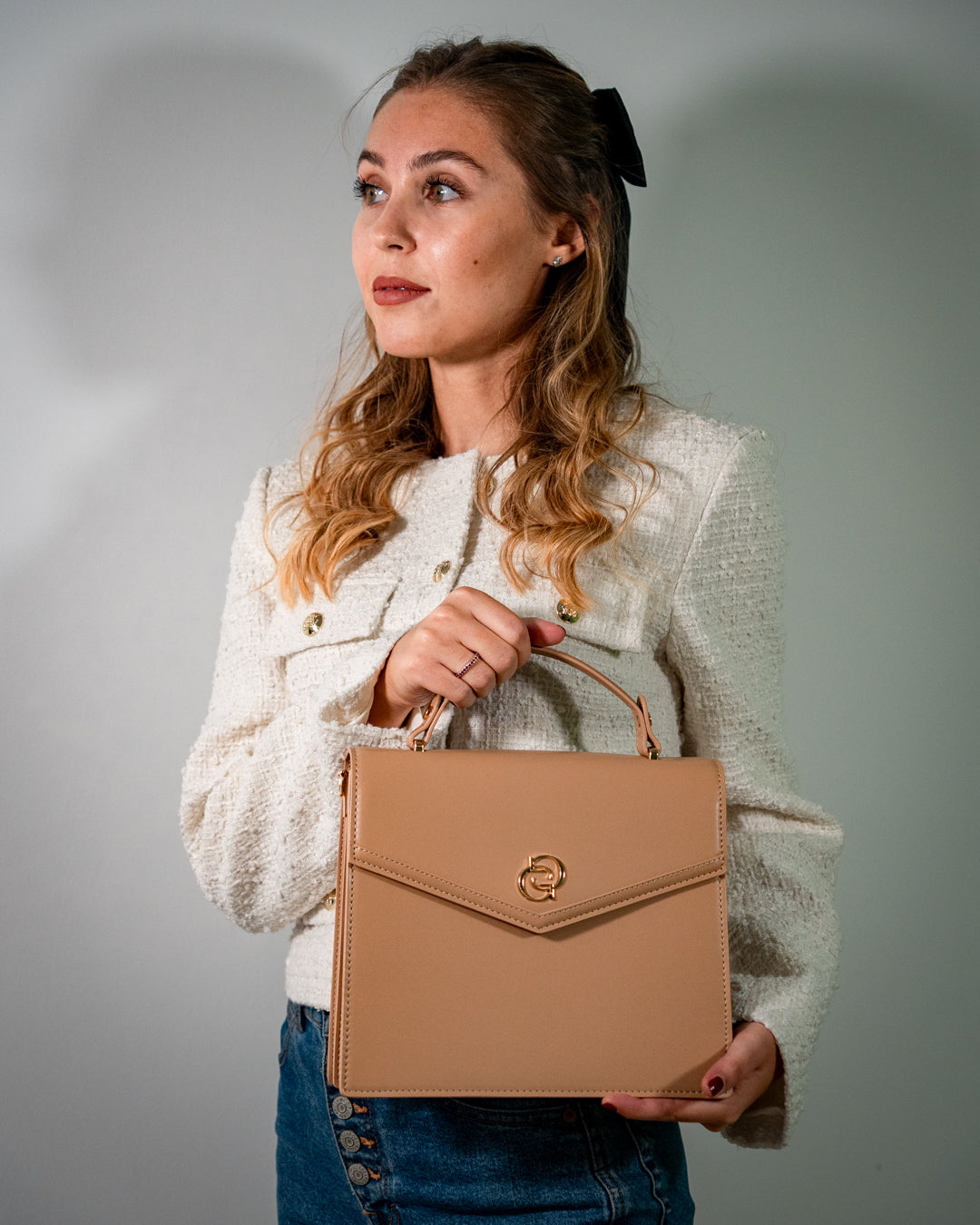 Borsa Chloè Cuoio / Oro