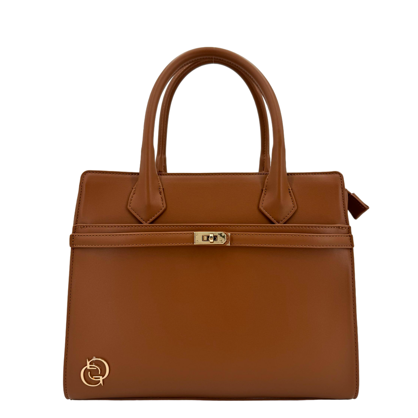 Borsa Ginevra Cuoio / Oro