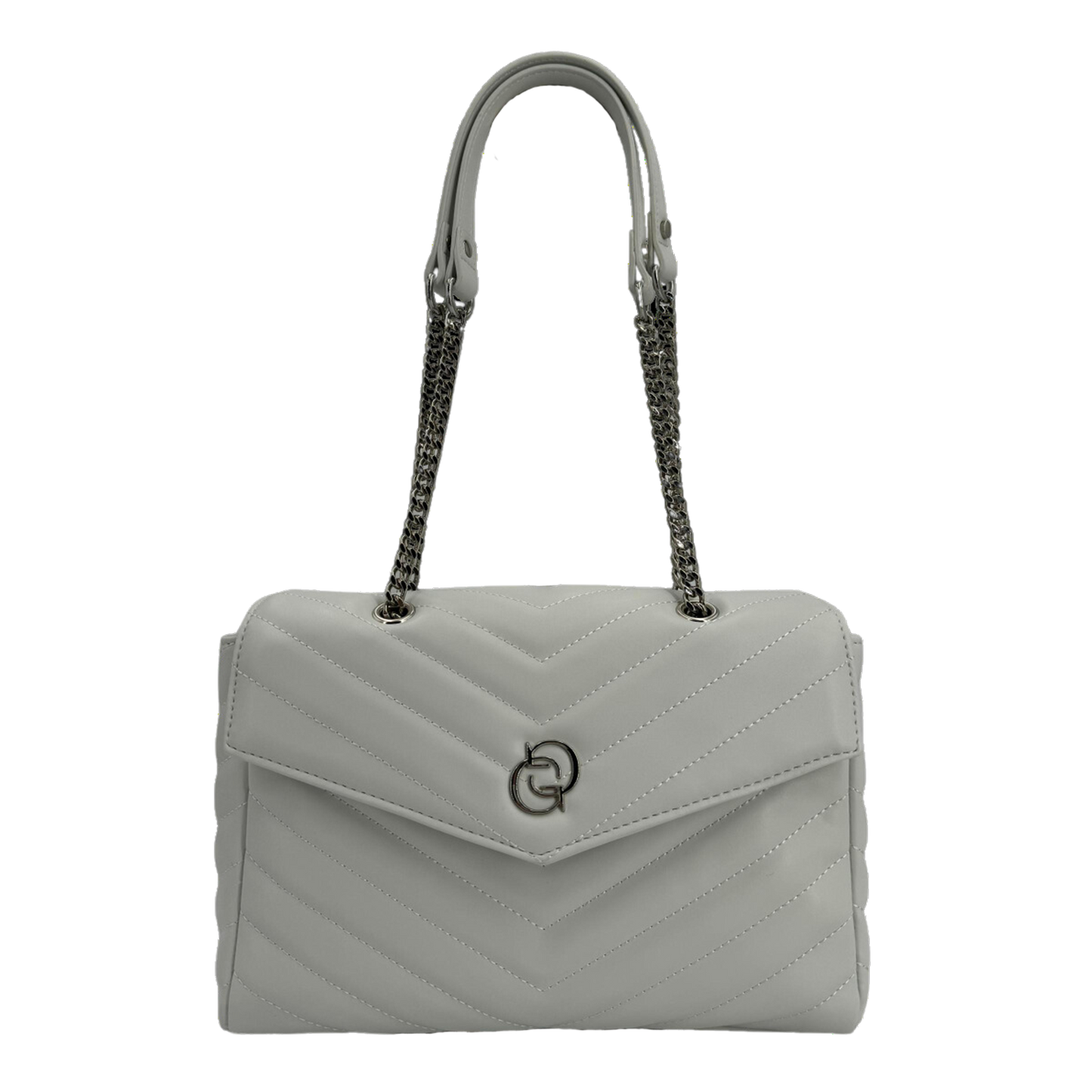 Borsa Aveline Bianco / Argento