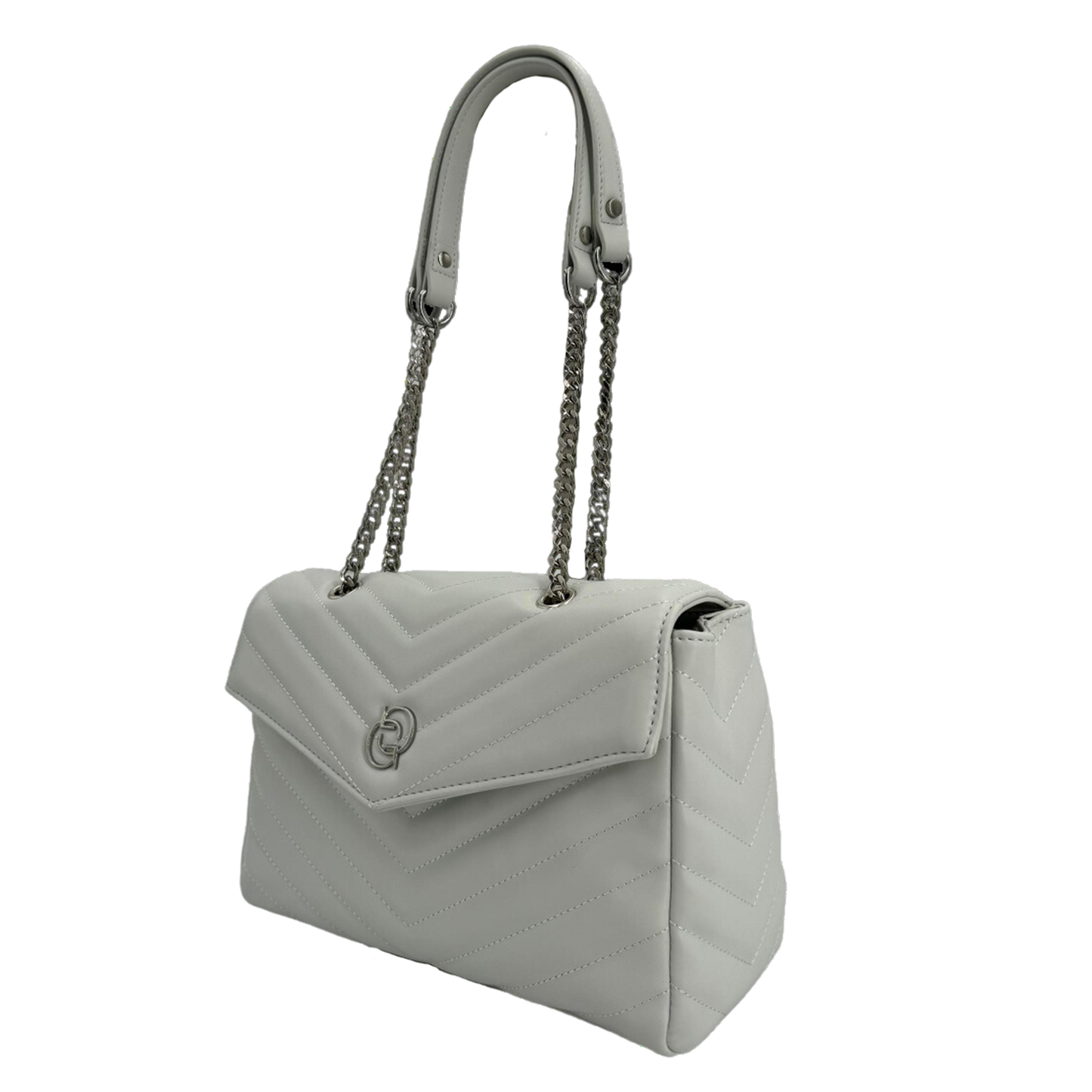 Borsa Aveline Bianco / Argento