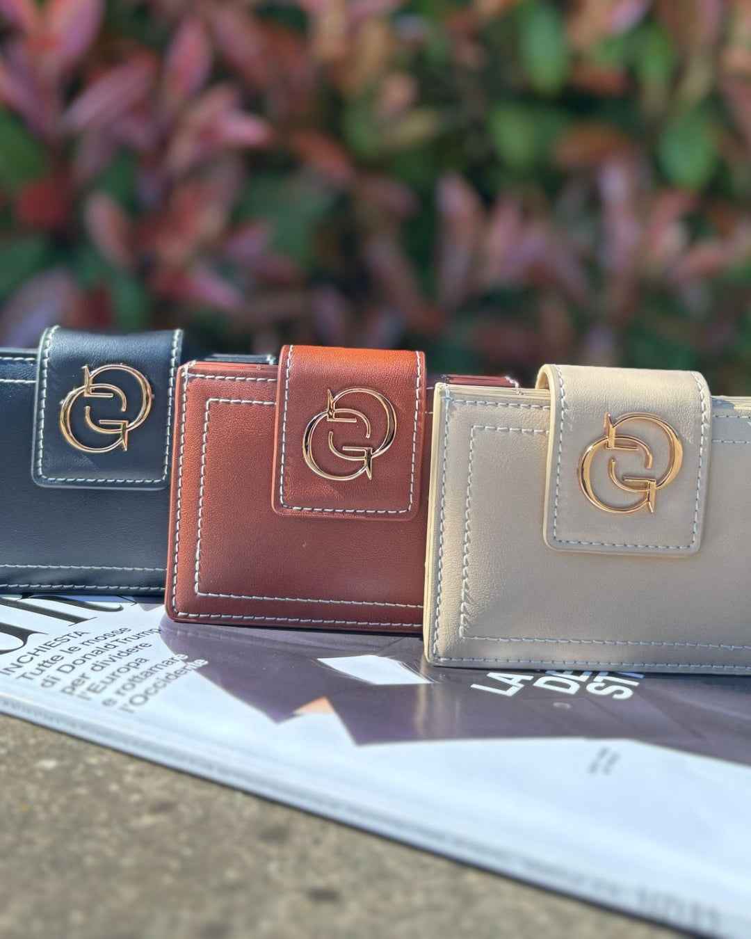 Portacarte Emma Marrone / Oro